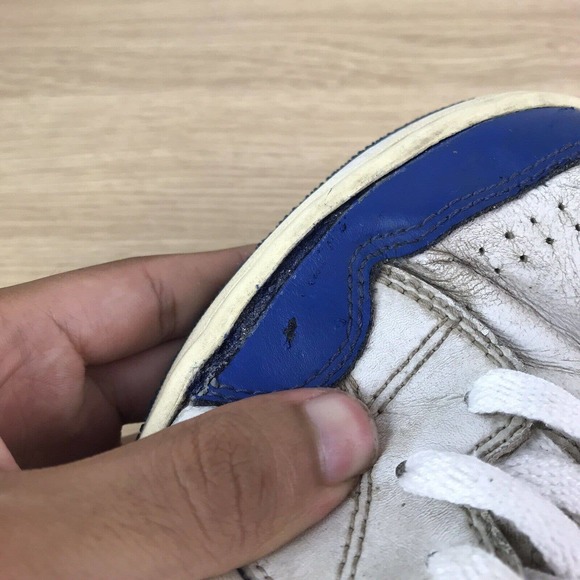 Vintage Converse Weapon Magic Johnson Sz 9.5 Low Tops Blue White RARE main image 7